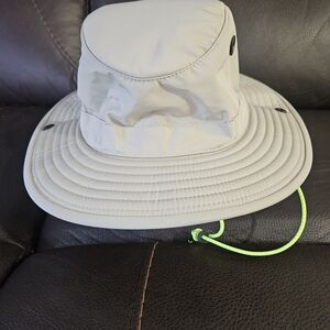Tilley Endurablea Hat with Neon Green Cord
